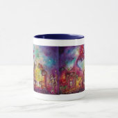 影の失った庭飛んでいる園 マグカップ (中央)