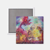 影の失った庭飛んでいる園 マグネット (正面/裏面)