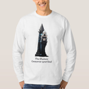 影の女性 Tシャツ