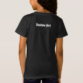 影の少女 Tシャツ (裏面)