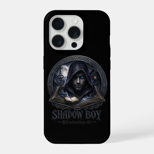 影の少年 iPhoneケース (裏面)