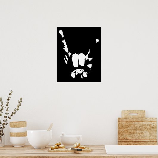 影の岩 ポスター (キッチン)