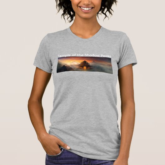影の峰の寺院 Tシャツ (正面)