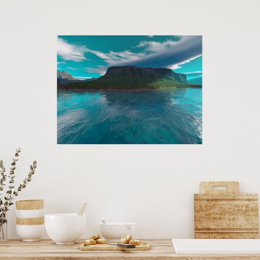 影の島 ポスター (キッチン)