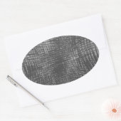 影の市 楕円形シール (封筒)