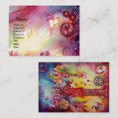 影の庭の失った妖精とバターリー 名刺 (正面/裏面)