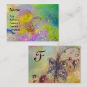 影の庭バタフライ失ったモノグラム 名刺 (正面/裏面)