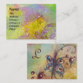 影の庭バタフライ失ったモノグラム 名刺 (正面/裏面)