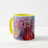 影の庭失った園、フェイリーと蝶 マグカップ (正面左)