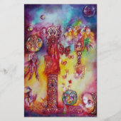 影の庭失った園、フェイリーと蝶 便箋 (正面)