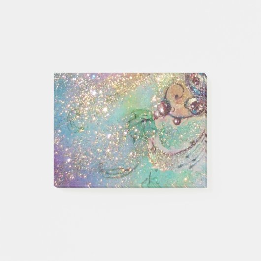 影の庭失った魔法バタフライプラントブルー ポストイット (正面)