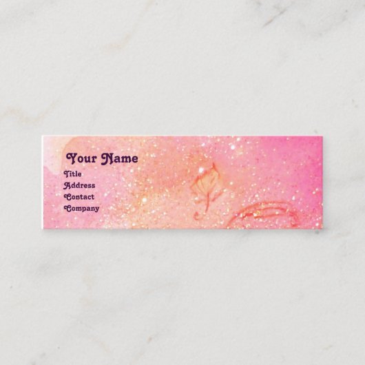 影の庭失った魔法蝶の植物 スキニー名刺 (正面)