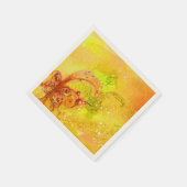 影の庭失った魔法蝶の植物 スタンダードカクテルナプキン (角)