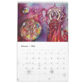 影の庭失った2011 FAERY & CHAIRS カレンダー (2月 2026)