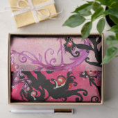 影の庭失った/ピンクの魔法の果実 薄葉紙 (ギフト)