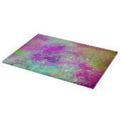 影の庭失った – ピンク紫バイオレット カッティングボード (角)