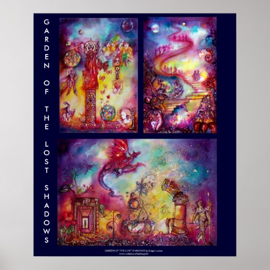 影の庭失った ポスター (正面)