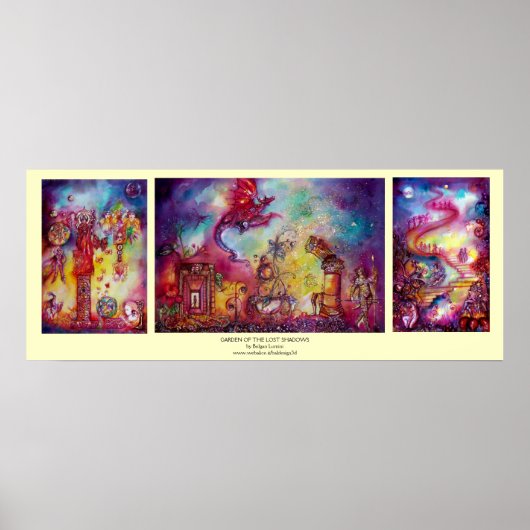 影の庭失った ポスター (正面)