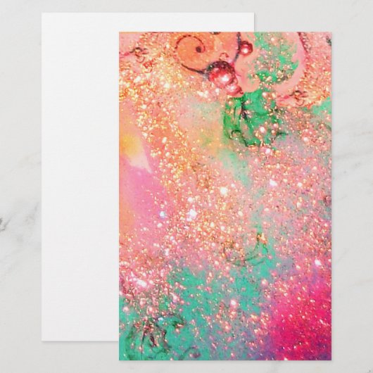 影の庭失った 便箋 (正面/裏面)