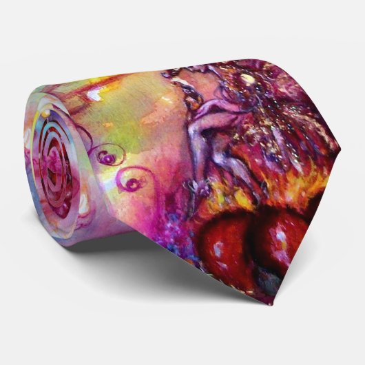 影の庭失った、神秘的な階段 ネクタイ (ロール)