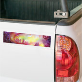 影の庭失った/神秘的な階段 バンパーステッカー (トラック上)