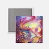 影の庭失った/神秘的な階段 マグネット (正面/裏面)