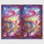 影の庭失った/神秘的な階段 ラッピングペーパー (フラット)