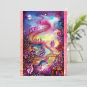 影の庭失った/神秘的な階段 案内状 (スタンド正面)