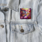 影の庭失った – 神秘的な階段 缶バッジ (インサイチュ)