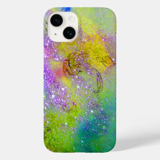 影の庭失った – 紫、黄、緑 Case-Mate iPhoneケース (裏面)