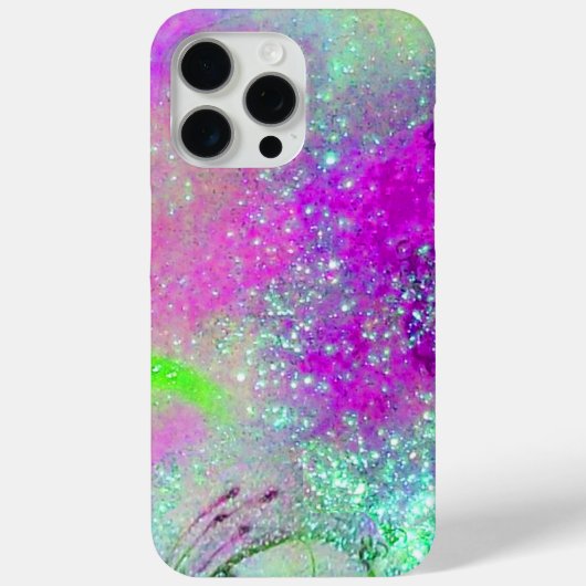 影の庭失った – 蝶の植物パープル Case-Mate iPhoneケース (裏面)