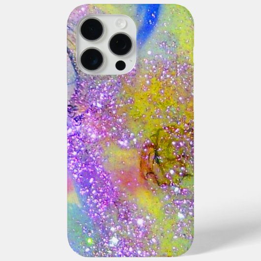 影の庭失った – 蝶の植物パープル Case-Mate iPhoneケース (裏面)