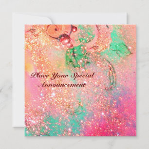 影の庭失った/蝶モノグラム 案内状