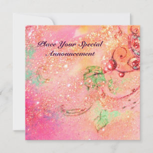 影の庭失った/蝶モノグラム 案内状