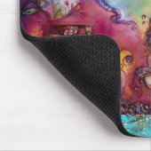 影の庭失った – 赤飛んでいるラゴン マウスパッド (コーナー)