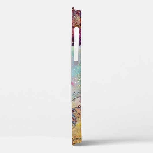 影の庭失った、赤飛んでいる龍モノグラム Case-Mate iPhoneケース (裏面 / 左)