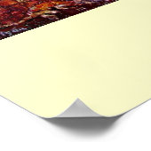 影の庭失った – 赤飛んでいる龍 ポスター (角)