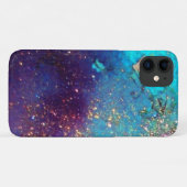 影の庭失った – 青ターコイズ Case-Mate iPhoneケース (裏面(横))