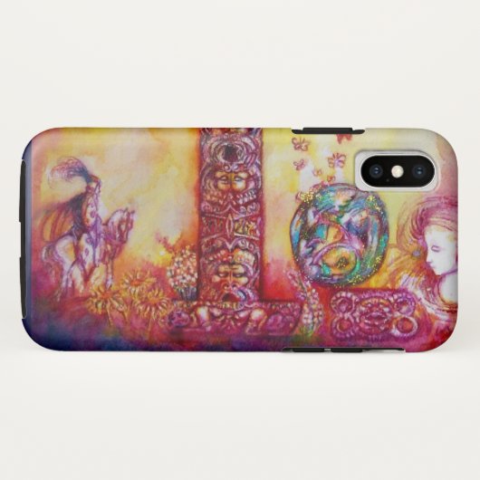 影の庭失った/騎士とフェイリー Case-Mate iPhoneケース (裏面(横))