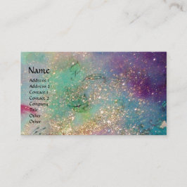 影の庭失った/騎士と妖精のティール(緑がかった色) 名刺