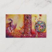 影の庭失った/騎士と妖精のティール（緑がかった色） 名刺 (裏面)