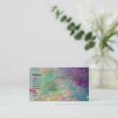 影の庭失った/騎士と妖精のティール（緑がかった色） 名刺 (スタンド正面)