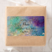 影の庭失った,.blue green ラベル (インサイチュ)