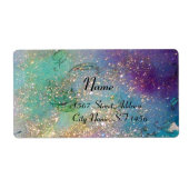 影の庭失った,.blue green ラベル (正面)