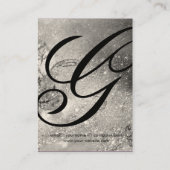 影の庭 – スター失ったダストモノグラム2 名刺 (裏面)