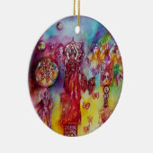 影の庭 – 失ったバタフライ植物 セラミックオーナメント (右)