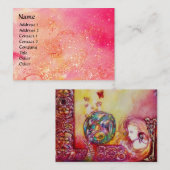 影の庭 – 失った妖精と蝶 名刺 (正面/裏面)