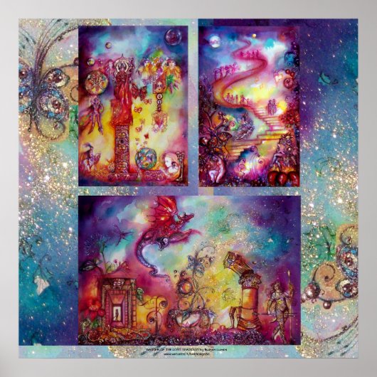 影の庭，失った巨大なサイズ ポスター (正面)