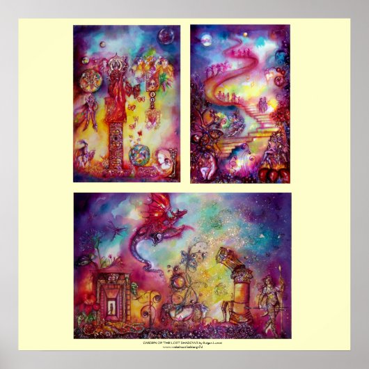 影の庭，失った巨大なサイズ ポスター (正面)