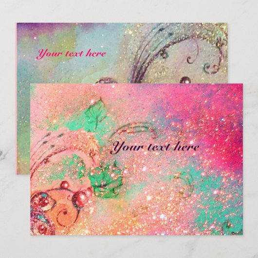 影の庭、失った魔法蝶の植物 (正面/裏面)